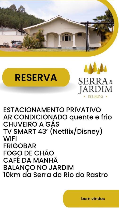 Pousada Serra & Jardim Bom Jardim da Serra Kültér fotó